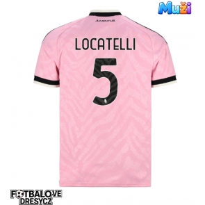 Juventus Manuel Locatelli #5 Venkovní Dres 2026-27 Krátký Rukáv Juventus Manuel Locatelli #5 Venkovní Dres 2026-27 Krátký Rukáv
